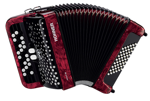 Hohner A4253 NOVA II 48 RED Аккордеон кнопочный