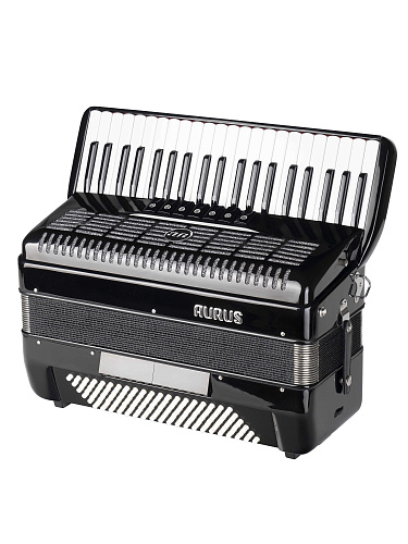 Aurus JH2008D-BLACK Аккордеон 41/120/7+2, черный, с футляром