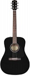 Фото:FENDER CD-60 DREAD V3 DS BLK WN Акустическая гитара