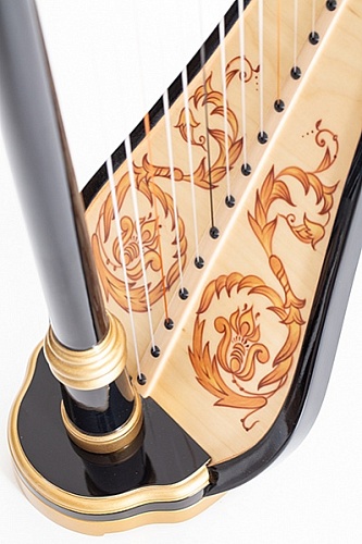 Resonance Harps MLH0024 Iris Арфа 21 струнная (A4-G1), цвет черный глянцевый
