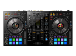 Фото:PIONEER DDJ-800 DJ контроллер для rekordbox dj, микшер 2 канала, дисплеи джогов