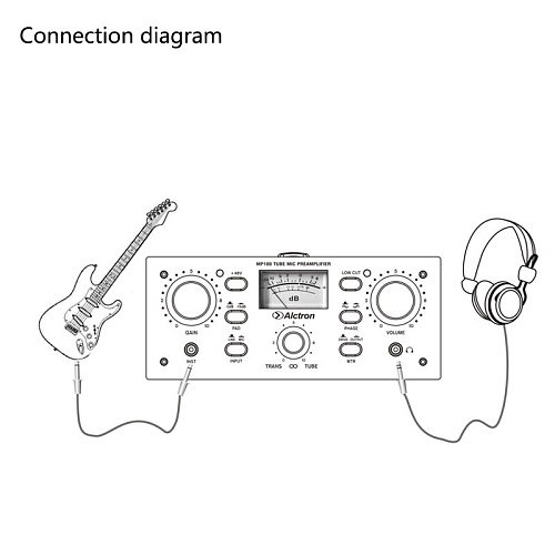 Alctron MP100 Предусилитель микрофонный