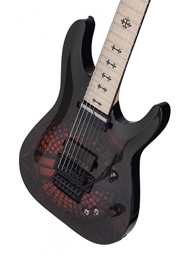 Schecter JEFF LOOMIS JL-7 FR S BLK-S.E. (USA) Гитара электрическая