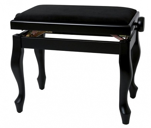 GEWA Deluxe Classic Black Matt Банкетка для пианино