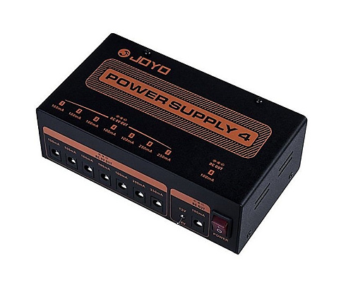Joyo JP-04 Блок питания для педалей эффектов, 7х9В+1х12/18В