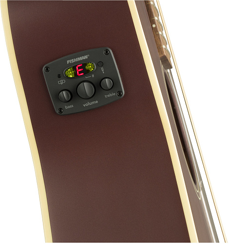 Fender Malibu Plyr Burgundy Satin WN Электроакустическая гитара