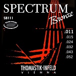 Фото:Thomastik SB111 Spectrum Bronze Комплект струн для акустической гитары, сталь/бронза, 011-052
