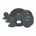 Фото:Vic Firth MUTEPP3 Комплект заглушек (8 пластин) 12”, 13”, 14”, 16", 22", hi-hat and cymbal (2)