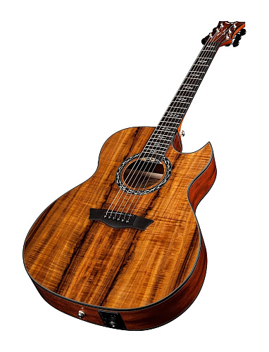 Dean EX KOA Электроакустическая гитара, EQ, с вырезом, цвет натуральный