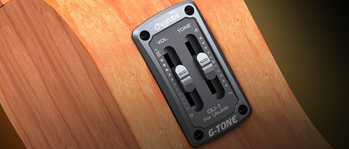 Cherub GU-1 Эквалайзер для укулеле, пассивный, врезной, однополосный