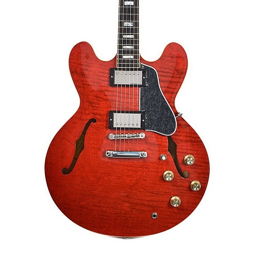 GIBSON 2018 MEMPHIS ES-335 FIGURED ANTIQUE SIXTIES CHERRY Комплект: полуакустическая гитара, кейс