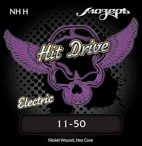 Мозеръ NH-H Hit Drive Комплект струн для электрогитары 11-50