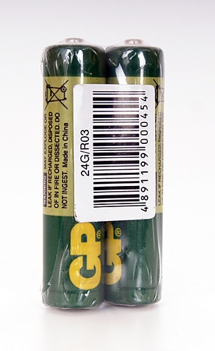 GP 24G(R03)-OS2 Элемент питания  AAA солевой [2]