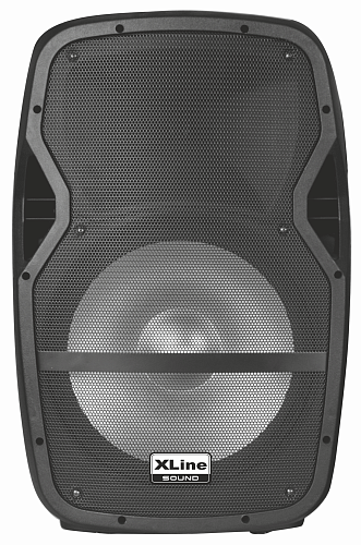 Xline PRA-15 LIGHT Акустическая система активная 2-полосная с USB/SD/Bluetooth/FM и LED подсветкой