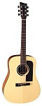 Фото:VGS B-10 Bayou Natural Stain акустическая гитара