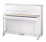 Фото:Ritmuller UP118R2(A112) Пианино белое, полированное, медная фурнитура, Classic