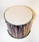 Фото:Мастерская Бехтеревых BK-13Ms Барабан кавказский 13", цвет - мрамор светлый