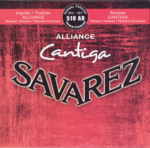 Savarez 510AR ALLIANCE CANTIGA RED Комплект струн для классической гитары