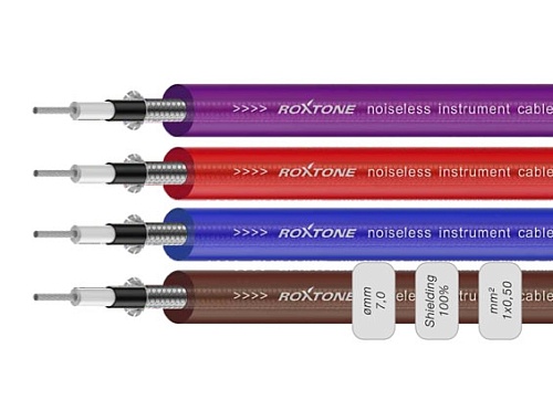 ROXTONE GC080/100 Blue Кабель инструментальный на катушке