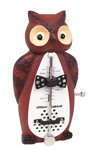 Wittner 839031 Taktell Owl Метроном механический, без звонка, сова