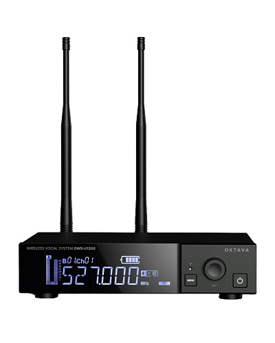 Октава OWS-U1200D01L02-plus Беспроводная система с головным и петличным микрофонами, с кейсом