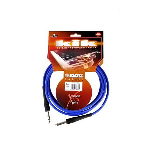 Klotz KIK6.0PPBL Инструментальный кабель, 6м