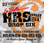 Фото:La Bella HRS-D3 Комплект струн для электрогитары 011-070