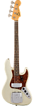 :Fender Custom Shop 1962 Journeyman Relic Jazz Bass, Rosewood Fingerboard, Aged Olympic White -