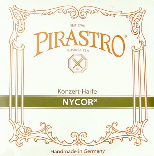 Pirastro 575220 NYCOR Струна D (5 ) для арфы, нейлон/алюминий
