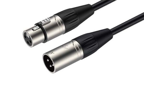 Roxtone SMXX200/10 (MP) Кабель микрофонный (2x0,22 mm2, D: 6 мм), XLR(3P)(RX3FP-NT) -  XLR(RX3MP-NT), 10 м