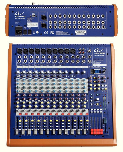 ALPHA AUDIO Mix Sixteen DSP микшерный пульт, 16 каналов, 4 подгруппы, эффекты 24 бит, USB