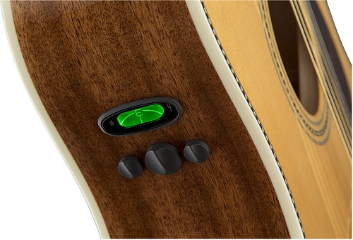 Fender PM-1E Dread Std Nat w/case OV Акустическая гитара