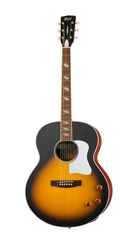 Cort CJ-Retro-VSM CJ Series Электроакустическая гитара, санберст