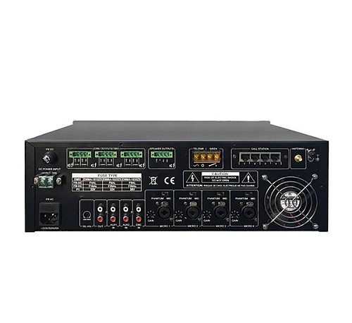 DSPPA MP835 Микшер усилитель мощности трансляционный, 350 Вт
