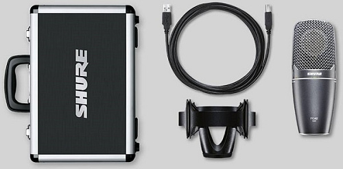 SHURE PG42USB Конденсаторный кардиоидный вокальный микрофон c большой диафрагмой