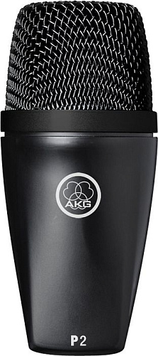 AKG P2 Динамический кардиоидный микрофон для озвучивания басовых инструментов и комбо