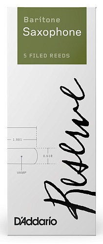 Rico DLR05305 Reserve Трости для саксофона баритон, размер 3.0+, 5 шт