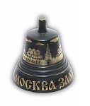Фото:Валдайские колокольчики KVM4 Колокольчик травленый №4, d50, Москва златоглавая