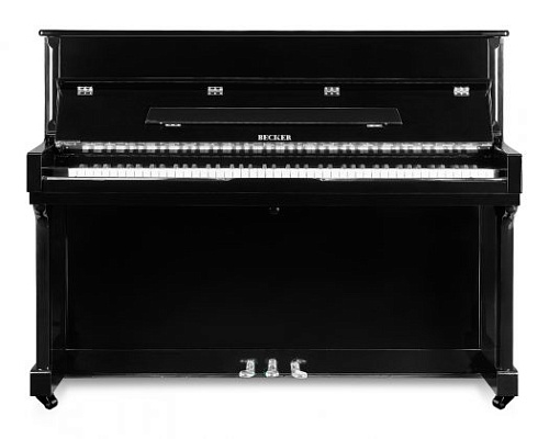 Becker CBUP-112PB Пианино черное полированное, банкетка в комплекте