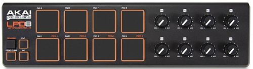 AKAI PRO LPD8 Портативный USB/MIDI-контроллер