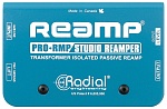 Фото:Radial PRO-RMP Реампер, конвертер линейного сигнала (балансный - гитарный)