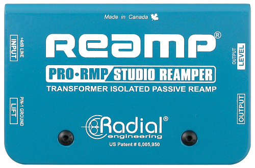 Radial PRO-RMP Реампер, конвертер линейного сигнала (балансный - гитарный)