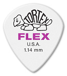 Фото:Dunlop 466R1.14 Tortex Flex Jazz III XL Медиаторы, 72 шт, толщина 1.14 мм