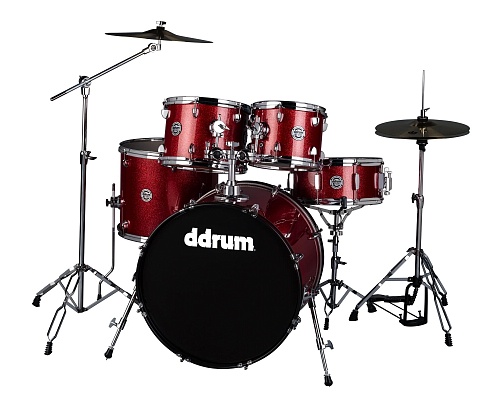 DDRUM D2 522 RSP  ,  Red Sparkle, 10"-12"-16"-22", 146.5"