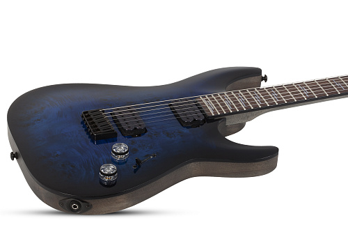 Schecter Omen Elite-6 STBB Электрогитара, цвет синий
