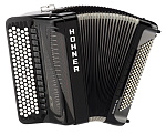 Фото:A3689 GENIUS IV 120 BK B-S Аккордеон кнопочный Hohner