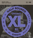 Фото:D'Addario EHR370 Half Round Комплект струн для электрогитары, Medium, 11-49