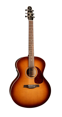 Seagull Entourage Rustic Mini-Jumbo QIT Электроакустическая гитара