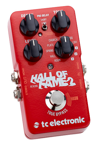 TC Electronic Hall of Fame 2 Reverb Напольная гитарная педаль