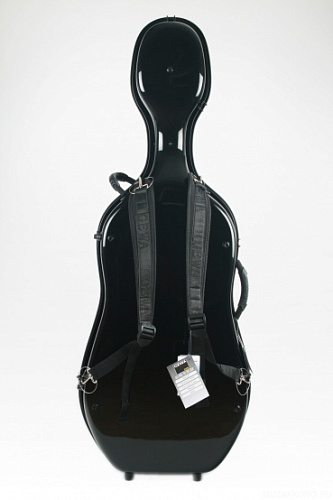 GEWA Idea Futura Cello Case Black/Red Кейс для виолончели, фибергласс, чёрный, красная обивка